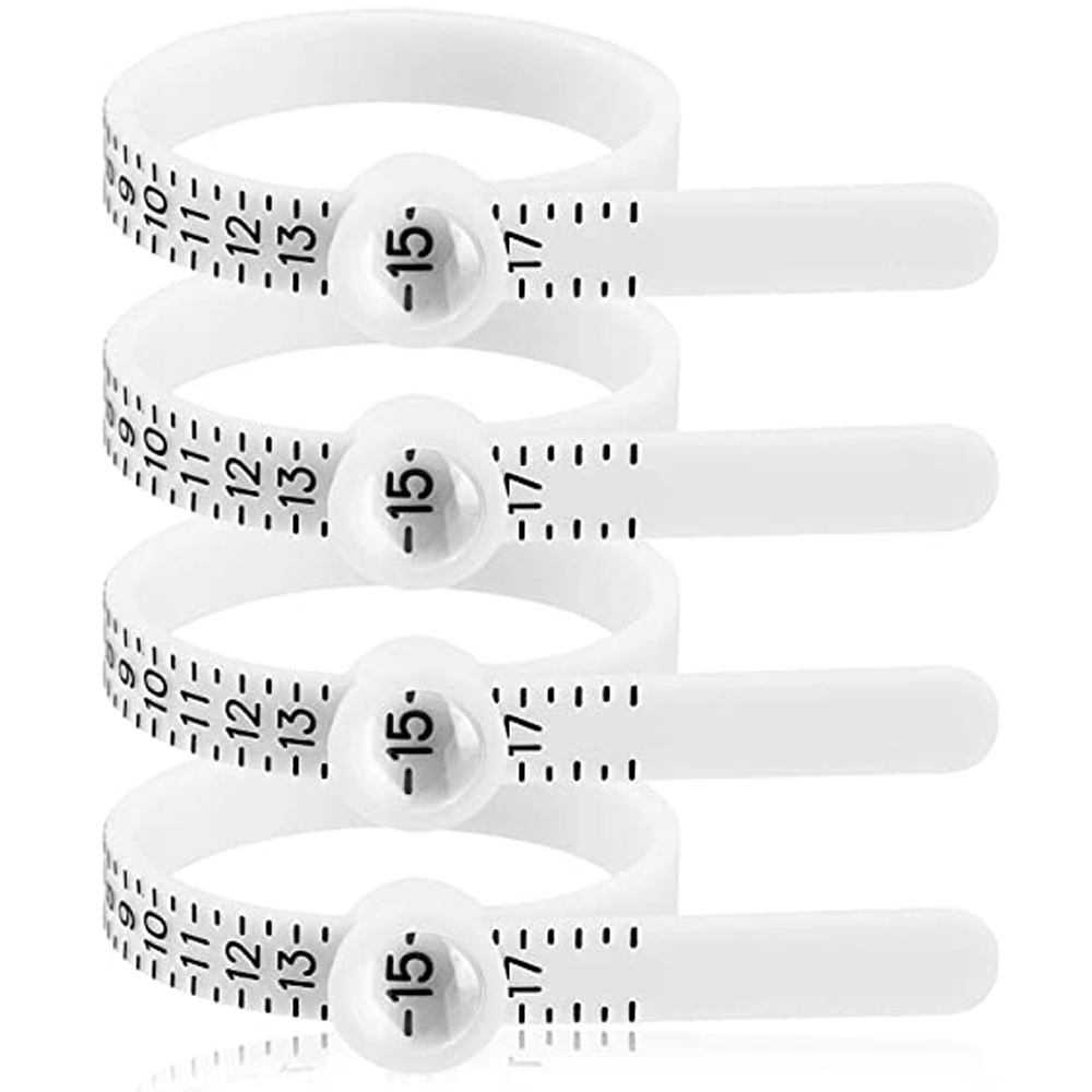 Jewelry Accessories Tools Plastic Ring Sizer US 1-17