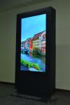 65 Inch IP65 Outdoor Touch Screen Digital Signage Totem 2500 nits Sunlight