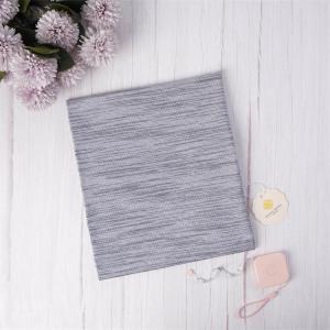 China Comfortable And Soft Light Skin-Friendly Striped Knit Fabric For Casual Wear factory