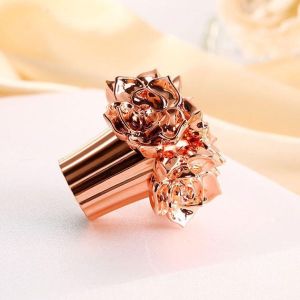 China High Precision Luxury Zinc Alloy Perfume Cover Shiny Gold Electroplating on sale