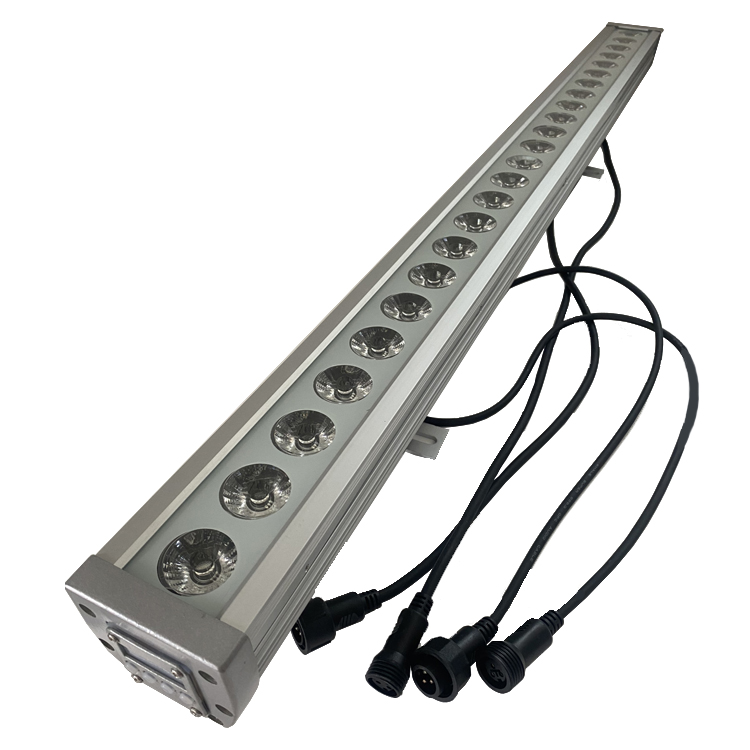 24*3W RGB 3in1 Building Wash Light Waterproof Outdoor Wall Washer Lights For Night Club