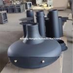 Villa Decorative Roof Mounted Suspended Real Flame Hanging Wood Fireplace
