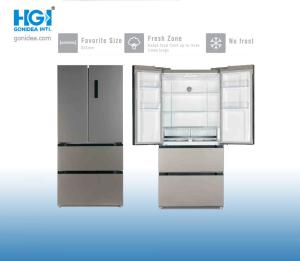 China Silver Frost Free Refrigerator 15.8 Cu Ft 41DB factory