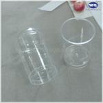 3oz Mini Dessert Cups with Lids & Spoons, Shooter - Clear Plastic Parfait