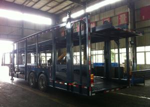 China Auto Transport Commercial Car Carrier Trailer 8 Cars 8 Piece Leaf Spring Double Decker factory