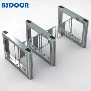 China SS304 Security Bi Directional Automatic Swing Turnstile Barrier Gate on sale