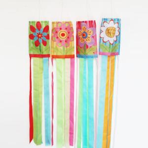 China Spring seasonal wind sock Flowers factory