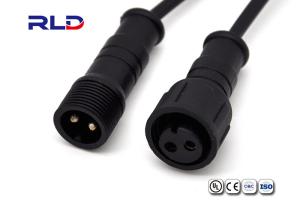 China 4 Core PVC Male Female Waterproof Wire Plugs Waterproof LED Light LED Screen Connector factory
