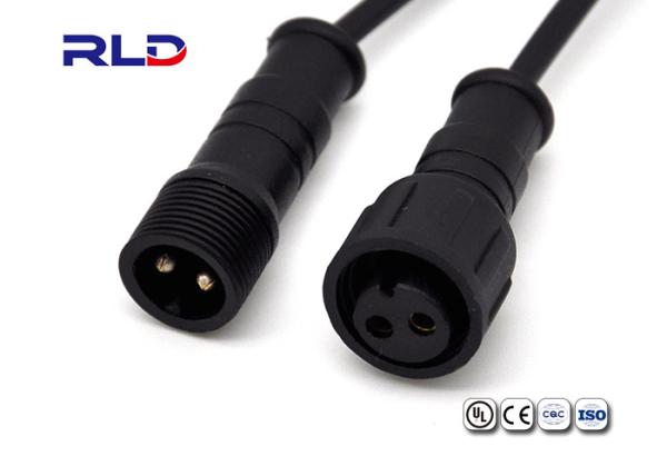 4 Core PVC Male Female Waterproof Wire Plugs Waterproof LED Light LED Screen