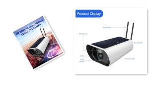China HD 4G battery outdoor waterproof camera with 2 way audio serurity camera factory