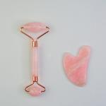 Pink Natural Jade Roller Rose Quartz Roller