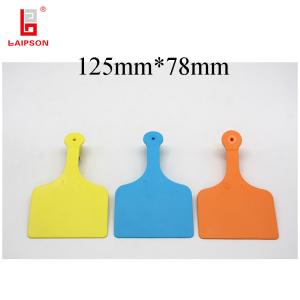 China 125MM OEM Livestock Ear Tags For Managing Farms factory