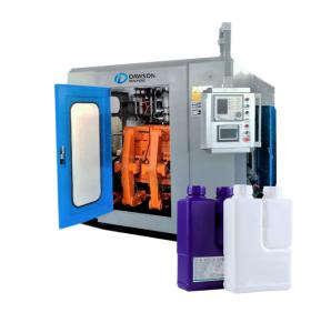 China Single Head Extrusion Blow Moulding Machine 100kg / H Plastic Round Bottles factory