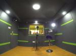 Custom Reduce Noise Acoustic Polyester Acoustic Panels / Theater Polyester Fiber