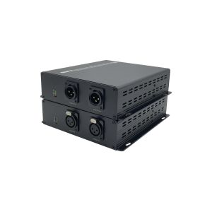 China 8-ch 6-ch audio fiber optic audio extender with 1 u casing factory