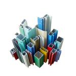 Colorful Powder Coating Aluminium Extrusion Profile 6063-T5 Maximum 12meters