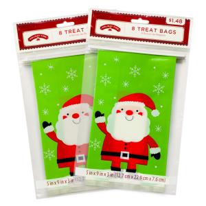 China Christmas Party Favor Treat Bags Food Grade Safe For Packing Candies factory