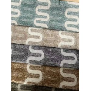 China Heavy Weight Chenille Upholstery Fabric Breathable For Curtain factory