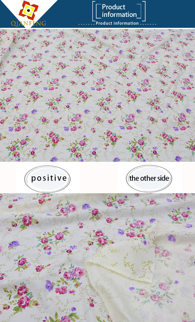 Mattresses And Sheets Are Finely Printed With 100% Polyester Warp Printed Fabric