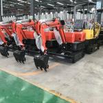 Small Crawler Excavator Hydraulic Transmission Mini Backhoe Excavator
