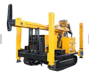 China Crawler Hydraulic Pneumatic Water Well Drilling Rig Underground Stable Performance factory