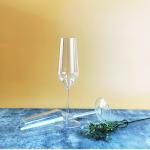 Heart Design Fda Plastic Champagne Glasses Dishwasher Safe