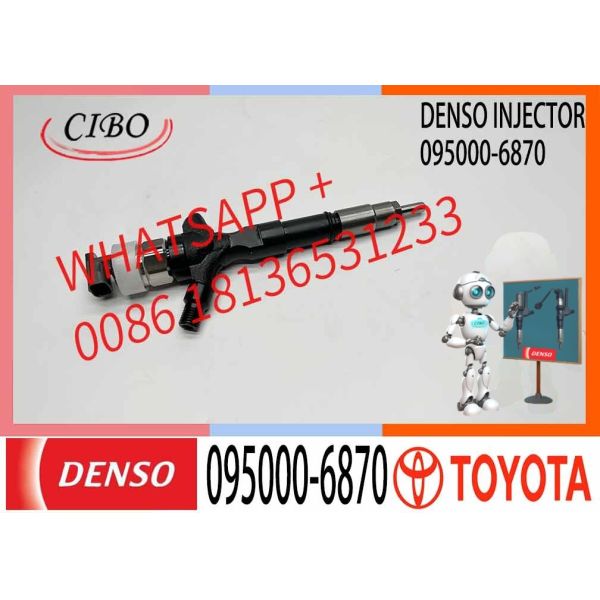 095000-6870 095000 6870 Diesel Engine Injector 0950006870 23670-39155 For Toyota Landcruiser prado 3.0 D/Daihatsu Delta