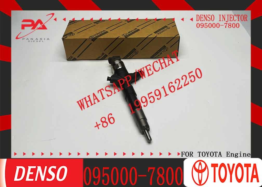 095000-7800 Diesel Engine Injection 09500059319X 23670-30240 Electric Fuel Injector 095000-5931 for Toyota