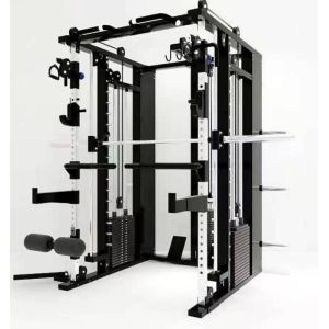 China Smith Cable Crossover Multi-Function Home Gym Trainer for Bodybuilding Arm Exercise and Workout Functional Cable Crossover on sale