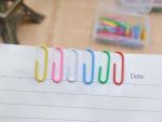 25mm Of 100pcs/Box Vinyl Coated Color Paper Clips For Office Supplies