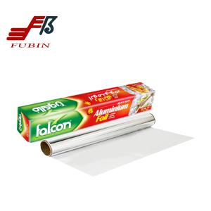 China Heat Resistance 25mic Household Aluminum Foil Roll For Food Packing factory
