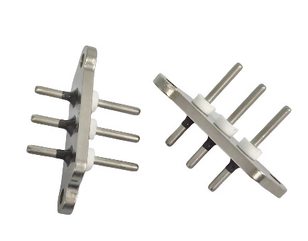 40mm Steel Needle for Sealed Terminal of Energy Vehicle Compressor Insulated to 1000MΩ 1000VDC and Nickel-Plated 3-5μm