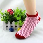 Custom logo, design high Quality 100% Cotton Women Ankle Socks