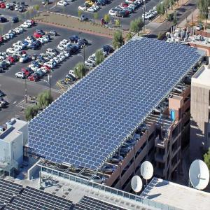 China 1.4KN/M2 Max. Snow Load Stainless steel SS304 Hot Galvanized Steel Solar PV Carport factory