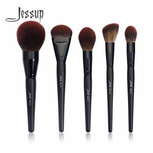 China Aluminium Ferrule Face Makeup Brush Set factory