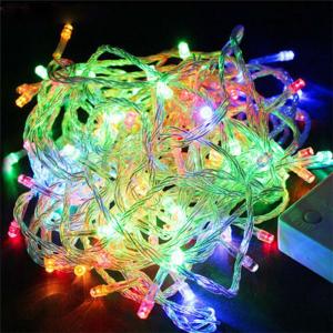 China holiday Led christmas lights outdoor 100M 50M 30M 20M 10M led string lights decoration for party holiday wedding Garland factory
