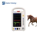 Lightweight Veterinary Heart Rate Monitor 7 Inch Multi Parameter Animal Hospital