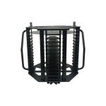 Anti-Static 12 Inch 13 Slot Silicon Metal Wafer Carrying Cassette With Handle