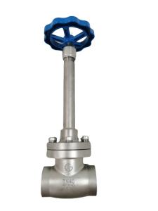 China DN40 Manual Stainless Steel Cryogenic Globe Valve For LN2 factory