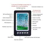 Precision Digital Display Solar Weather Station For Accurate Humidity And