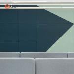 High-Density Fiber Acoustic Panel Eco-Friendly Dust Free For Schools Studios