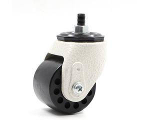 China Low Profile Industrial 670kg 76mm Locking Swivel Casters With Brake factory