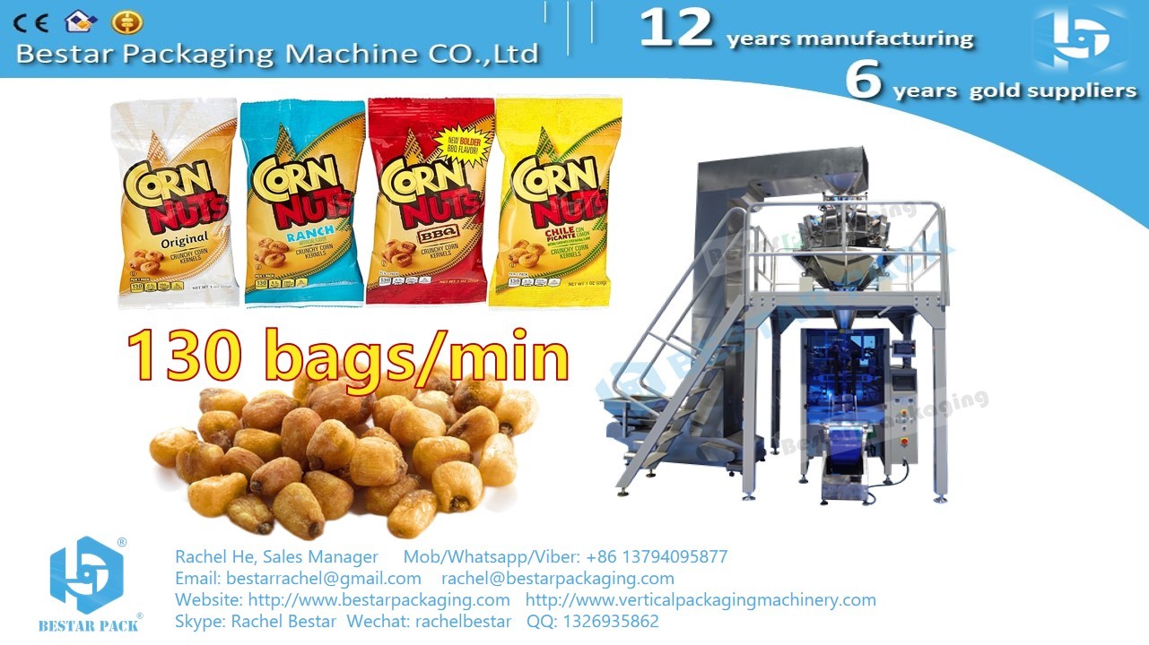 Bestar innovative high speed weighing packing machine 130 bags per minute BSTV-450AZ