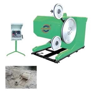 China 55kw Diamond Wire Saw Machine For Granite Marble Limestone Quarry factory