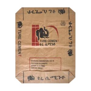 China Best Sale 20KG 25KG 40KG 50KG PP Valve Block Bottom empty cement bag China manufacture factory