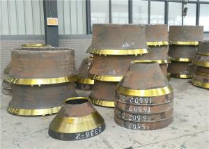 China High manganese steel crusher concave and mantle with high wear resistance manufacturer factory