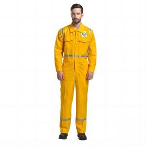 China 150g 200g Flame Retardant Overalls Conjoined FR Flame Resistant Clothing factory