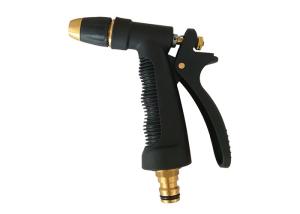 China Metal Brass Water Spray Gun with Adjustable Nozzle from Mist to Hard Jet factory