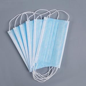 China CE Certificated Earloop Face Mask / 3 Ply Disposable Anti Dust Breathable Face Mask factory