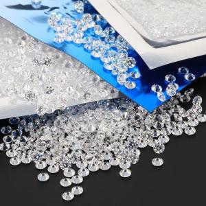 China 1000pcs/pack 5A Melee White CZ Stone Loose Cubic Zirconia for Women's Moissanite Jewelry factory